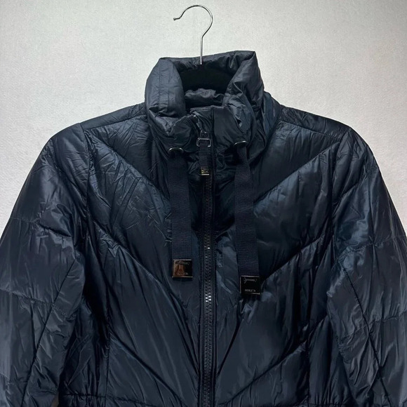 Athleta Jacket Womens 2XS Banner Peak Goose Down Puffer Full Zip Insulated Blue - Picture 4 of 12